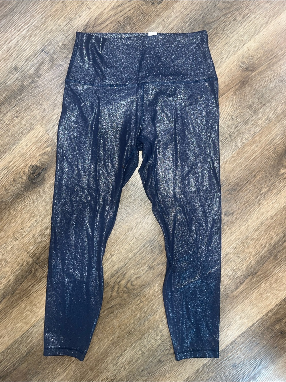 lululemon athletica Sparkle Navy Blue High-Rise Leggings